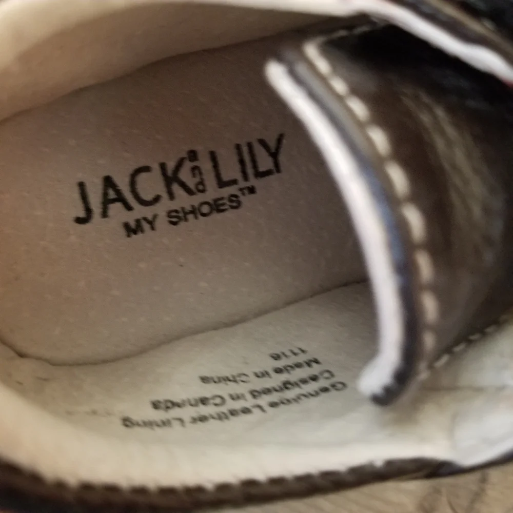 Jack and Lily My Shoes Leather Toddler Shoes